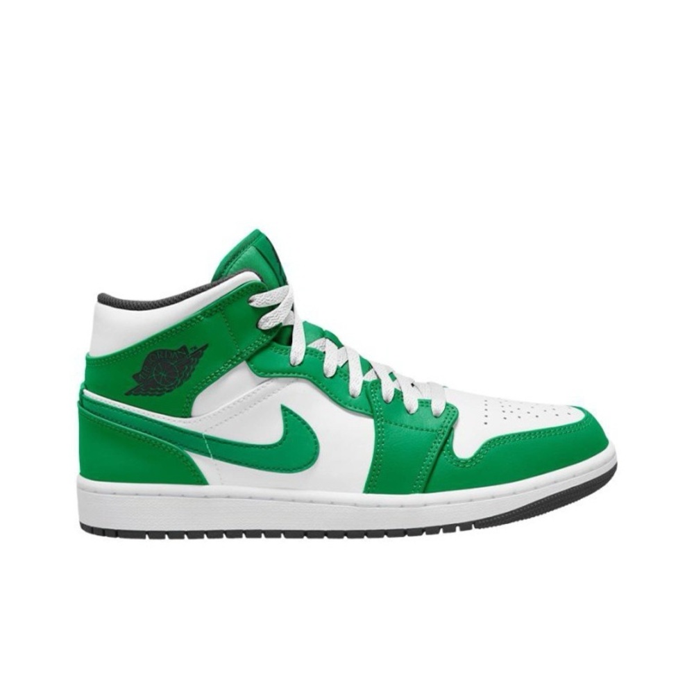 Green Nike leather for unisex